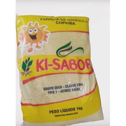 Farinha de mandioca /copioba/amarela- fina/1 KG