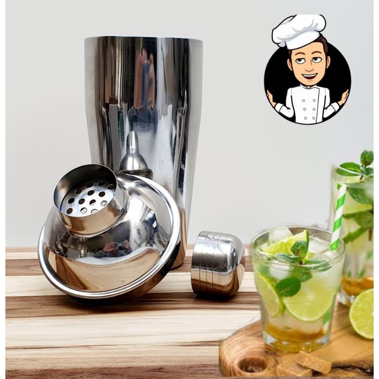 Coqueteleira Drinks Bartender Inox 750 Ml