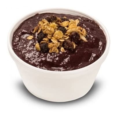 25 Un Pote Térmico Isopor 360 ml Tampa Delivery Açaí Sorvete Caldo Mousse Salada de Frutas