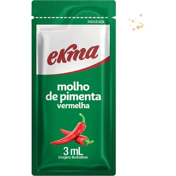 Molho De Pimenta Ekma Sache 3ml Caixa Com 174 Unidades