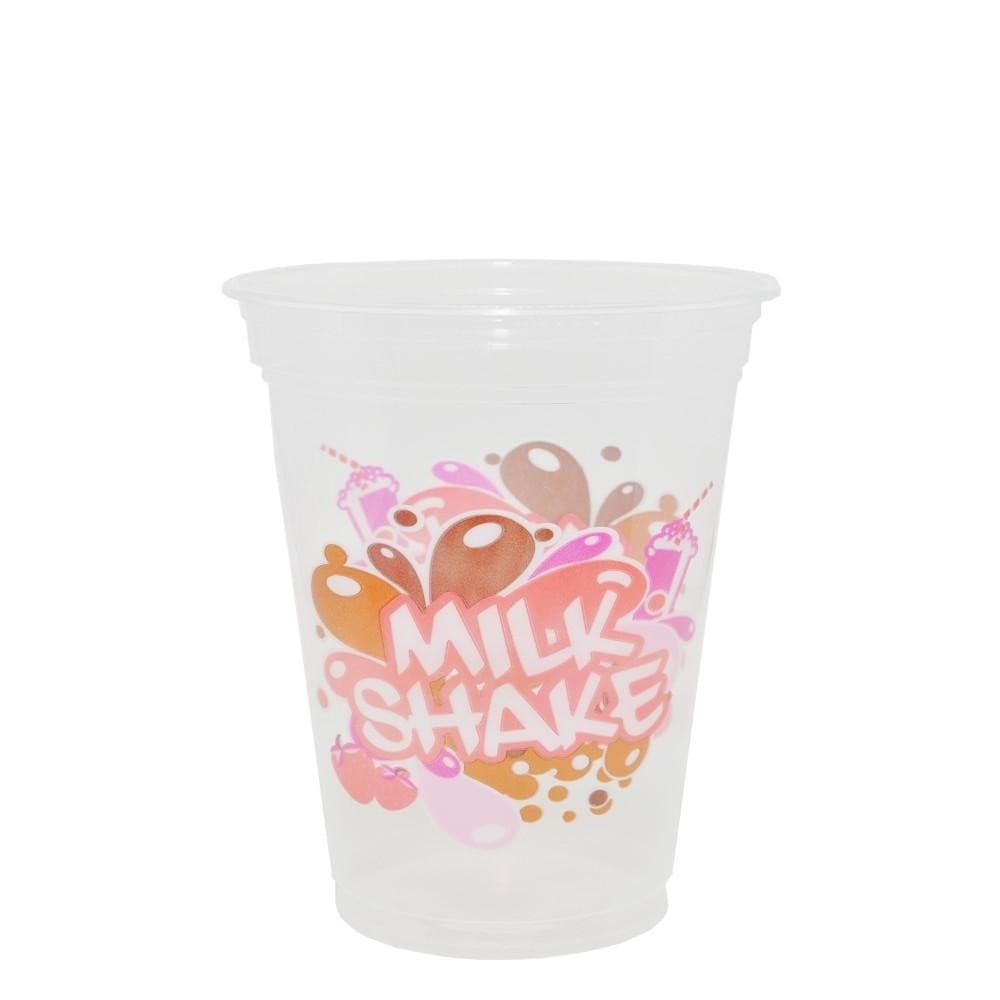 Copo Plástico para Milk Shake (PPT 330) 300ml PP Transparente Copobras (50 unidades)