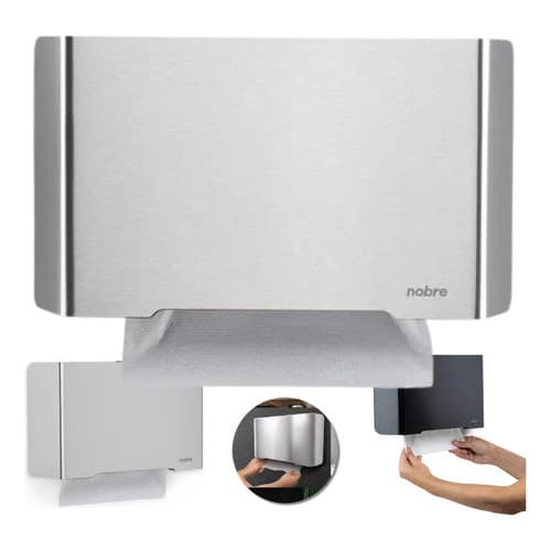 Dispenser Porta Papel Toalha Interfolhas Toalheiro Inox Luxo
