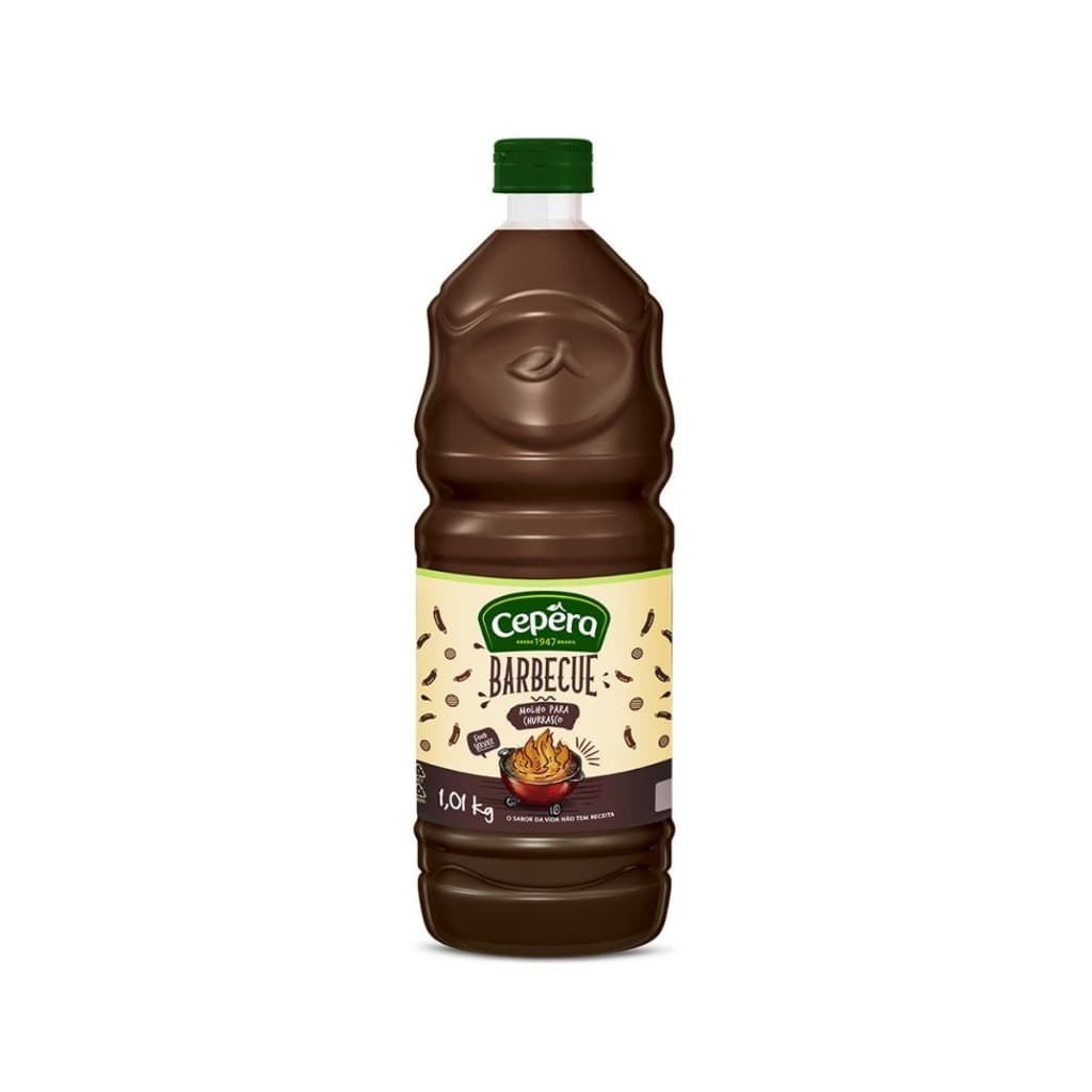 Molho Barbecue Cepêra Sem Glúten Em Garrafa 1.01 Kg