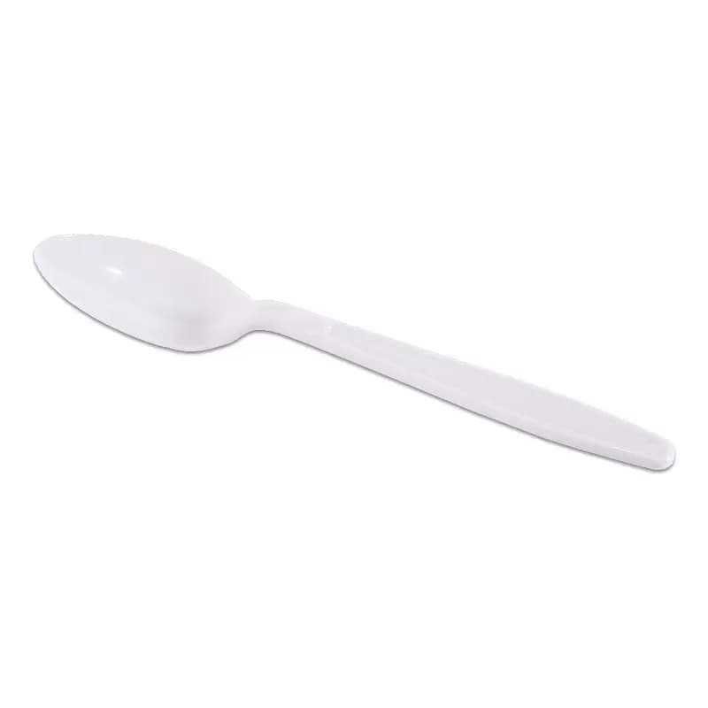 500 colheres descartáveis master/reforçada Branca Churrasco