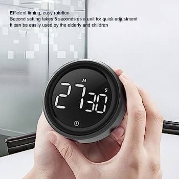 Timer Digital Para Cozinha/Temporizador Eletrônico Com Contagem Regressiva/Contador De Alarme/Cronômetro Estudo