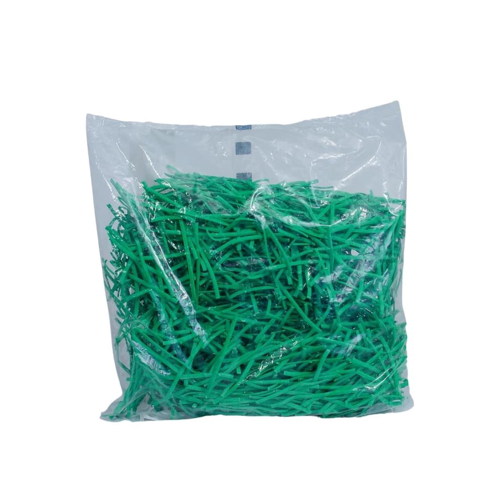 Kit 5kg Fecho Plástico Verde 8cm | Amarrilho com Arame p/ Sacos, Bombons, Hortifruti