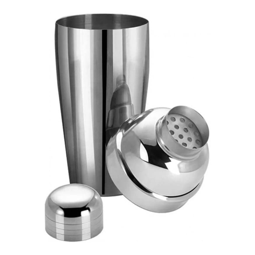 Coqueteleira Inox 750 Ml 3 Peças Drinks Caipirinha Bar