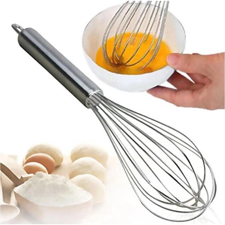 batetor de ovos manual Fouet Fuê Batedor de ovos Manual Aço Inox profissional 30 cm PROFISSIONAL
