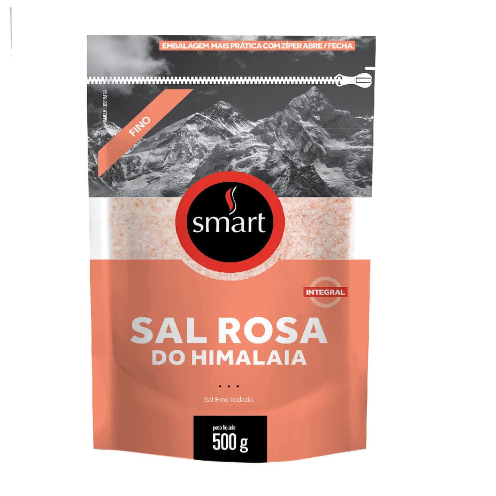 Sal Rosa Do Himalaia Fino Smart Sal 500 G