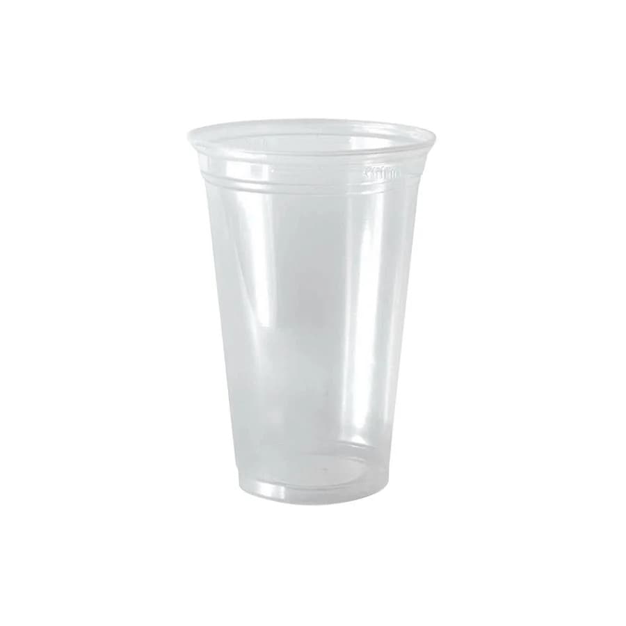 Copo Liso Descartável PP Açaí Milk Shake 300ml C/ Tampa 50un