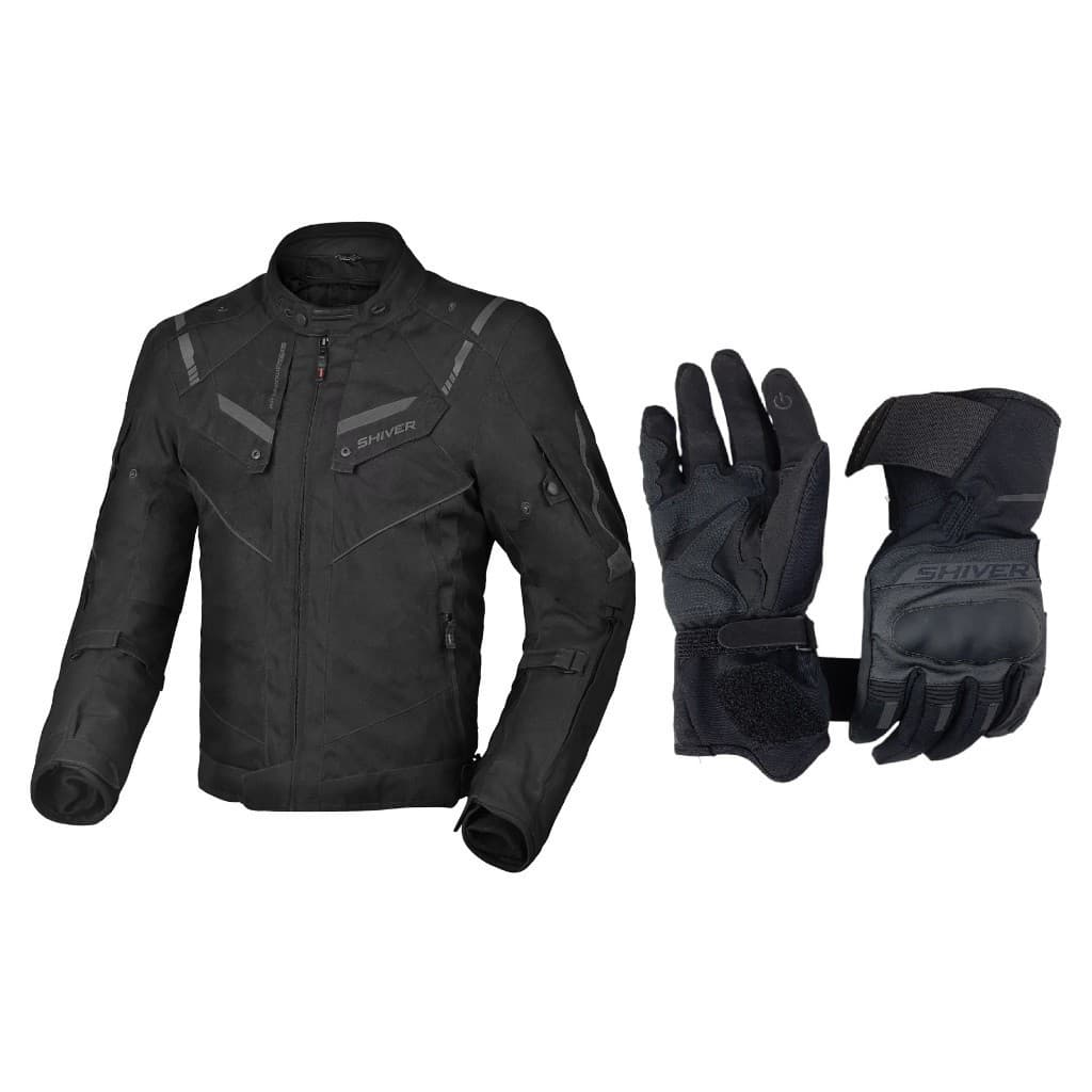 Jaqueta Moto Motoqueiro Impermeavel Shiver tipo X11 Air com luva Secco Super Protecao