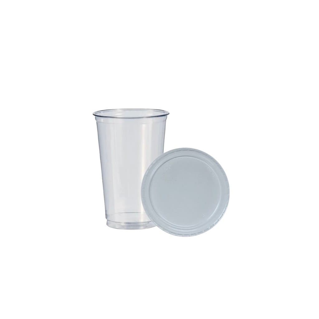 200 UN TAMPA E COPO 300ML 330ML DESCARTAVEL PP LISO