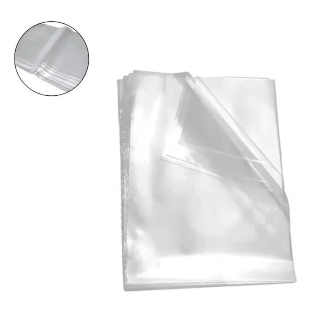 5 KG SACO PLÁSTICO PP 20X30 X 0,06 COM BRILHO TRANSPARENTE