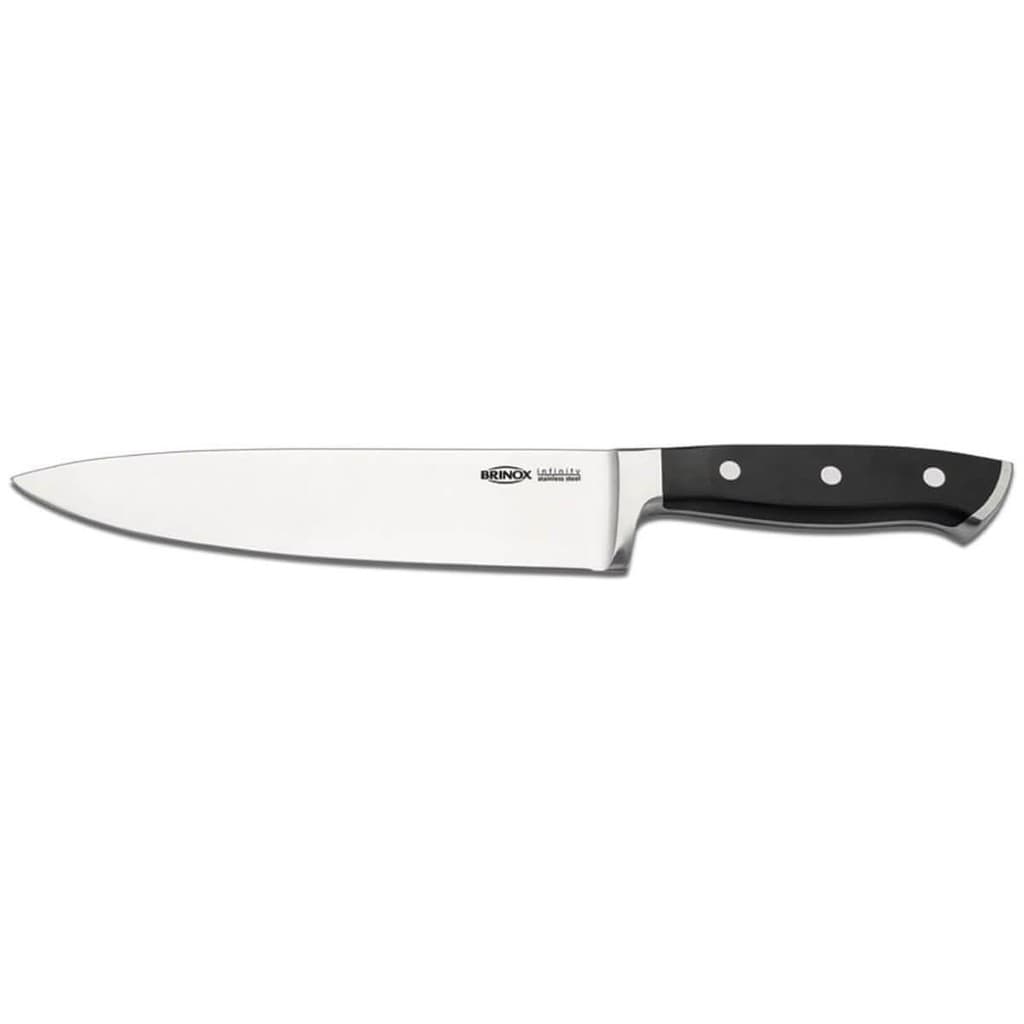 Faca Para Cozinha 8" Infinity Lâmina Inox Profissional Restaurante Chef Tempero