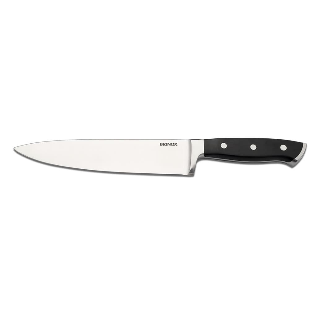 Faca do Chef 8" 33 Cm Brinox Infinity Aço Inox Profissional