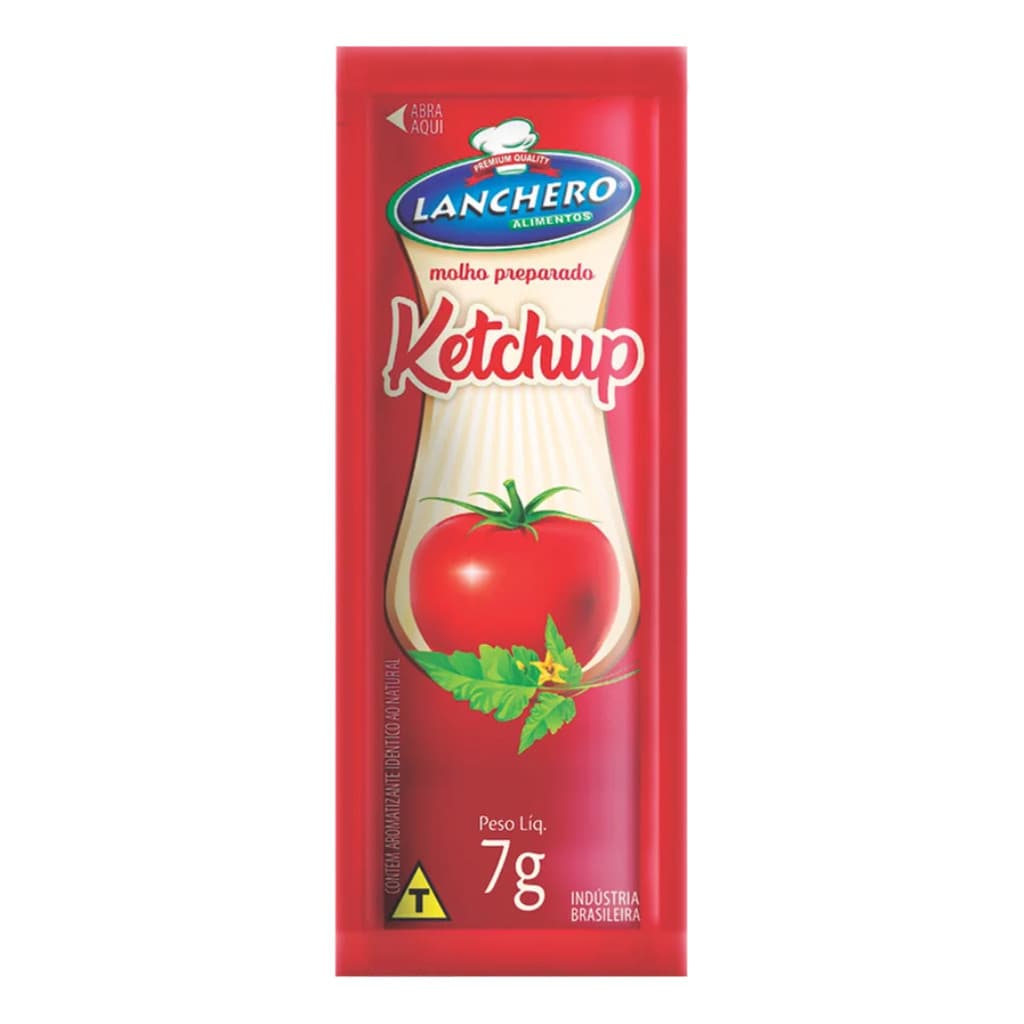 Caixa De Sache De Ketchup 7g 150un Lanchero