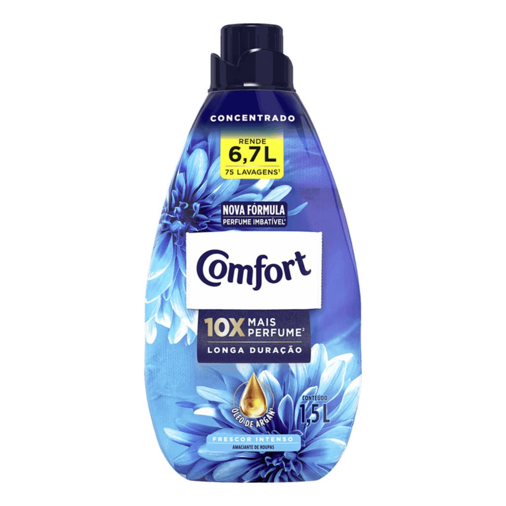 Amaciante Concentrado Comfort Frescor Intenso 1,5 L