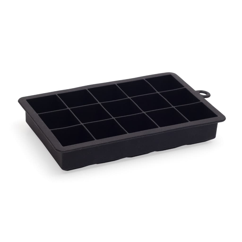 Forma de Gelo Silicone 15 Cubos Estruturada Oikos Colorida Forno Freezer
