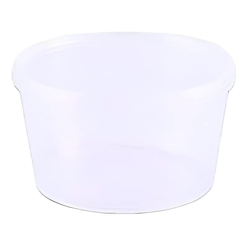 Pote 500ml com Lacre Redondo C/200 Un PraFesta | Embalagem Plástica Descartável p/ Alimentos, Delivery, Doces