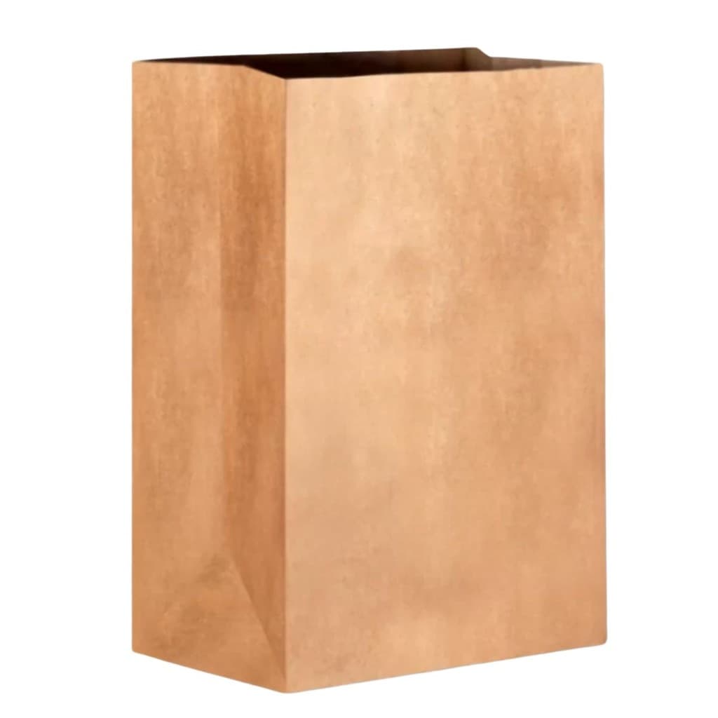 100 Saco Liso Pequeno P Sem Alça Papel Kraft Menor Preço Delivery
