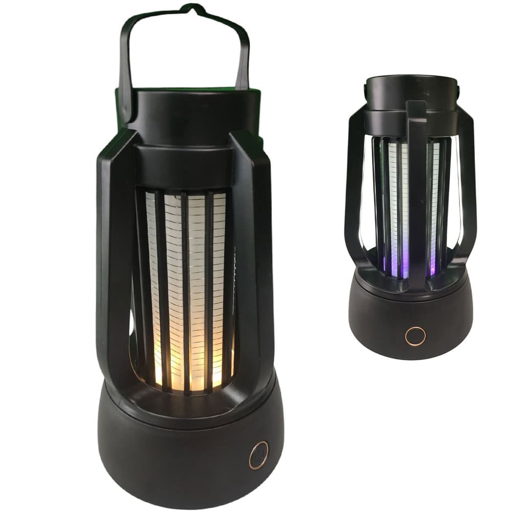 Luminaria Repelente Eletrico Afasta Mosquito Pernilongo Inseto Mosca Luz Ultravioleta Armadilha USB Bateria Recarregavel