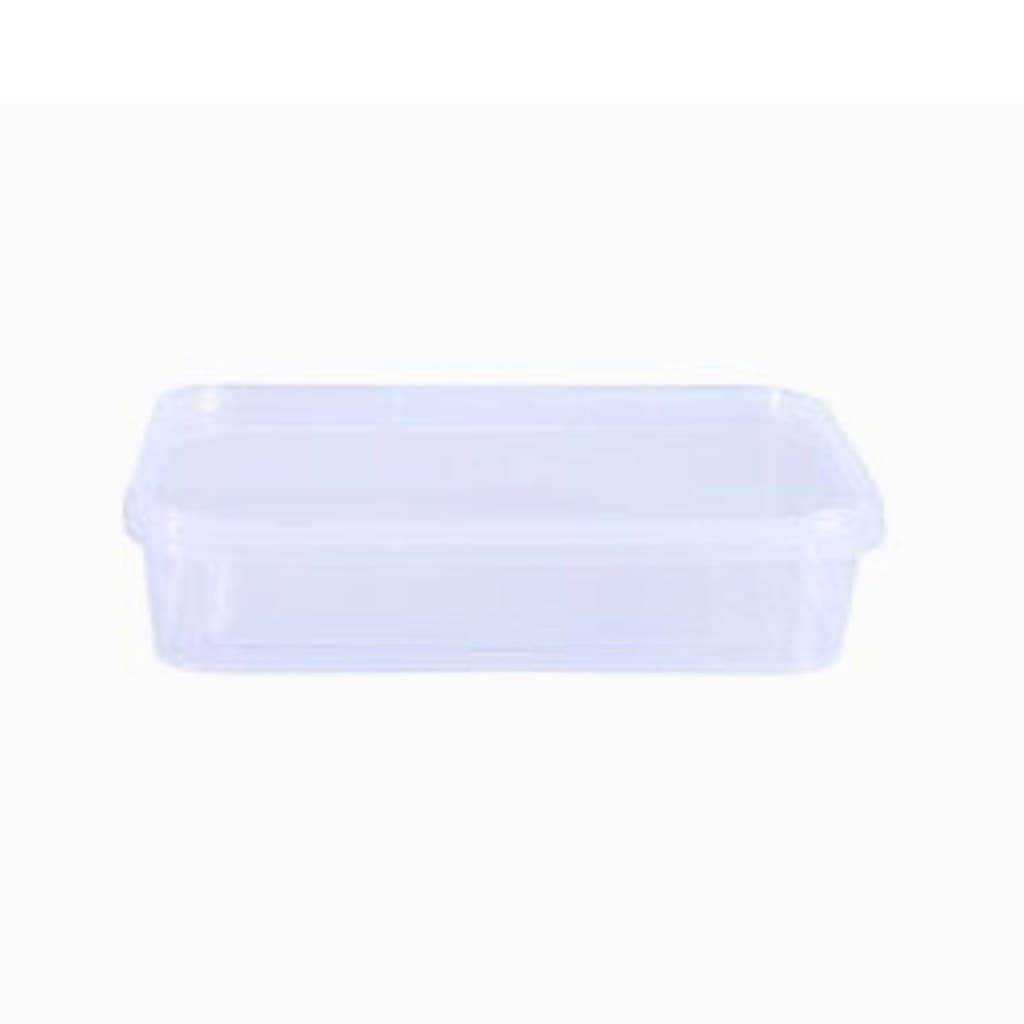 Pote Retangular com Lacre 350ml PraFesta 30 Un Embalagem para Alimentos Delivery