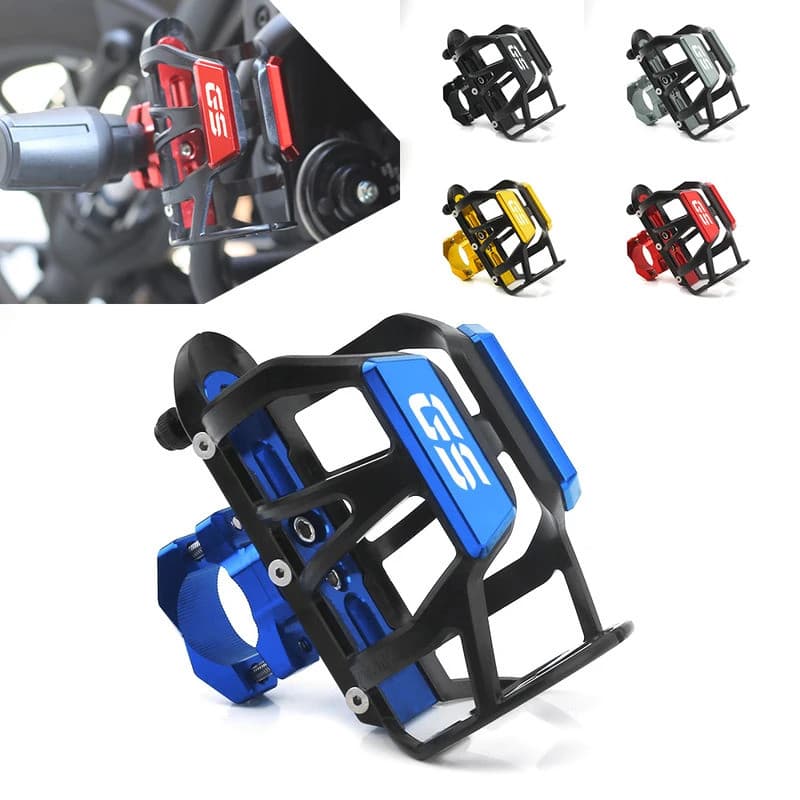Para BMW R1200gs R1250gs R1300GS F650 F700 F800 G310 GS Aventura Garrafa Gaiola De Água Bebida Suporte Copo Acessórios D