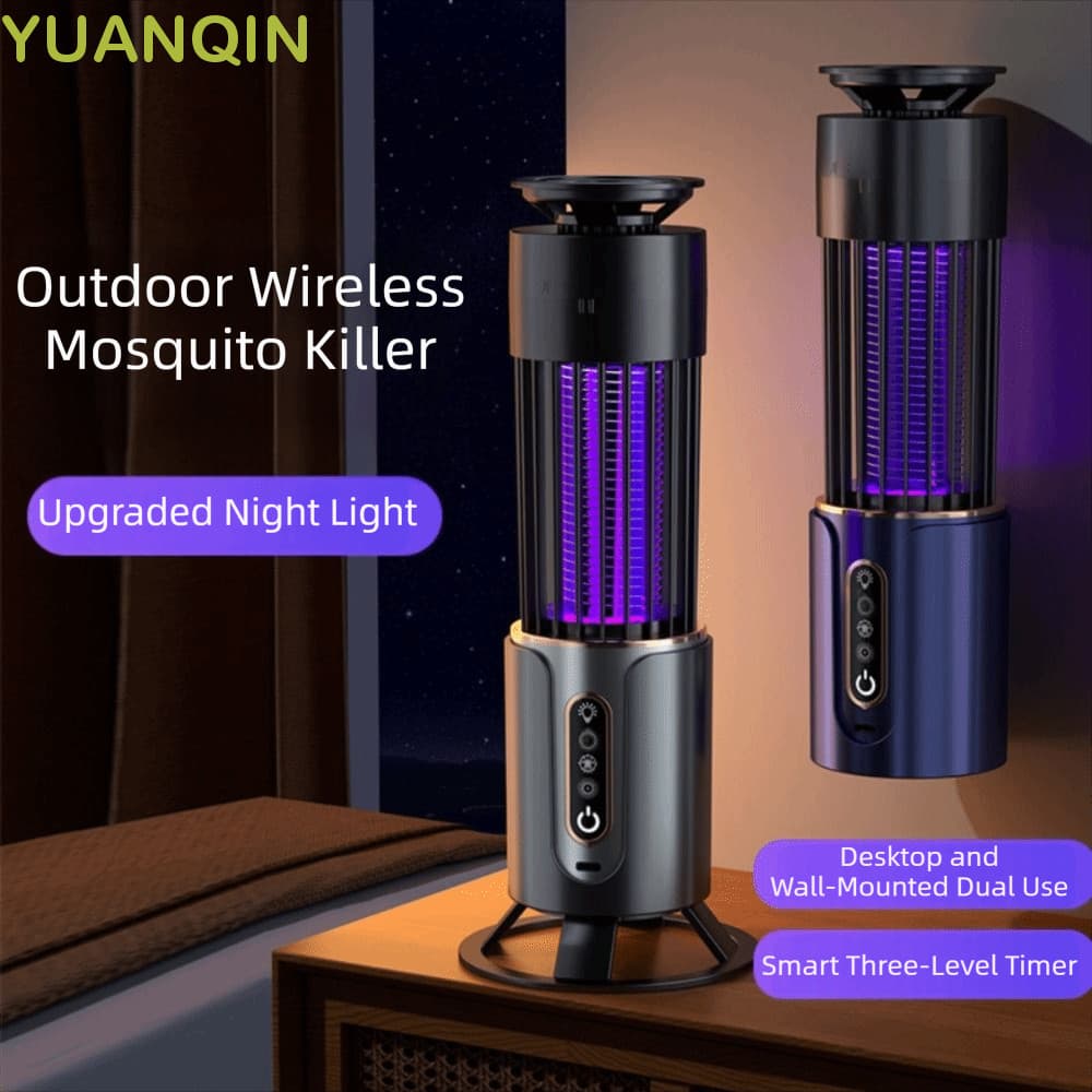 Lâmpada Elétrica Para Mosquitos YUANQINZT , Luz Armadilha De Com Choque Elétrico Físico Suspenso Na Parede , Função De T