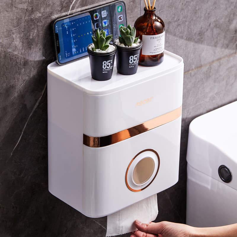 suporte banheiro dispenser papel higiênico dispenser papel toalha Rolo de papel rack