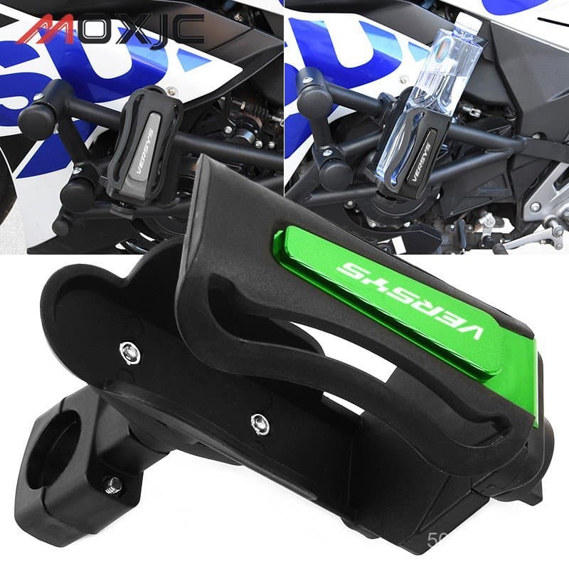 Adequado para Kawasaki Versys-X 300 650 1000, barras de proteção modificadas, suportes para garrafas de água e acessório