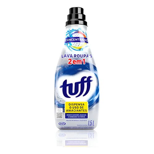 Lava Roupas Concentrado Tuff 2em1 1,5 L Dispensa Amaciante