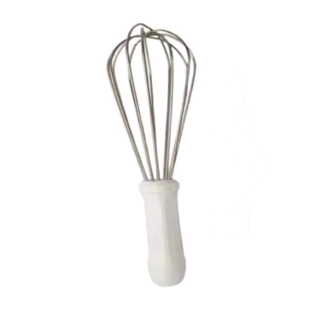 1 Batedor Fouet Inox 30 cm Fue Profissional Culinária Confeitaria para Claras Massas Batida