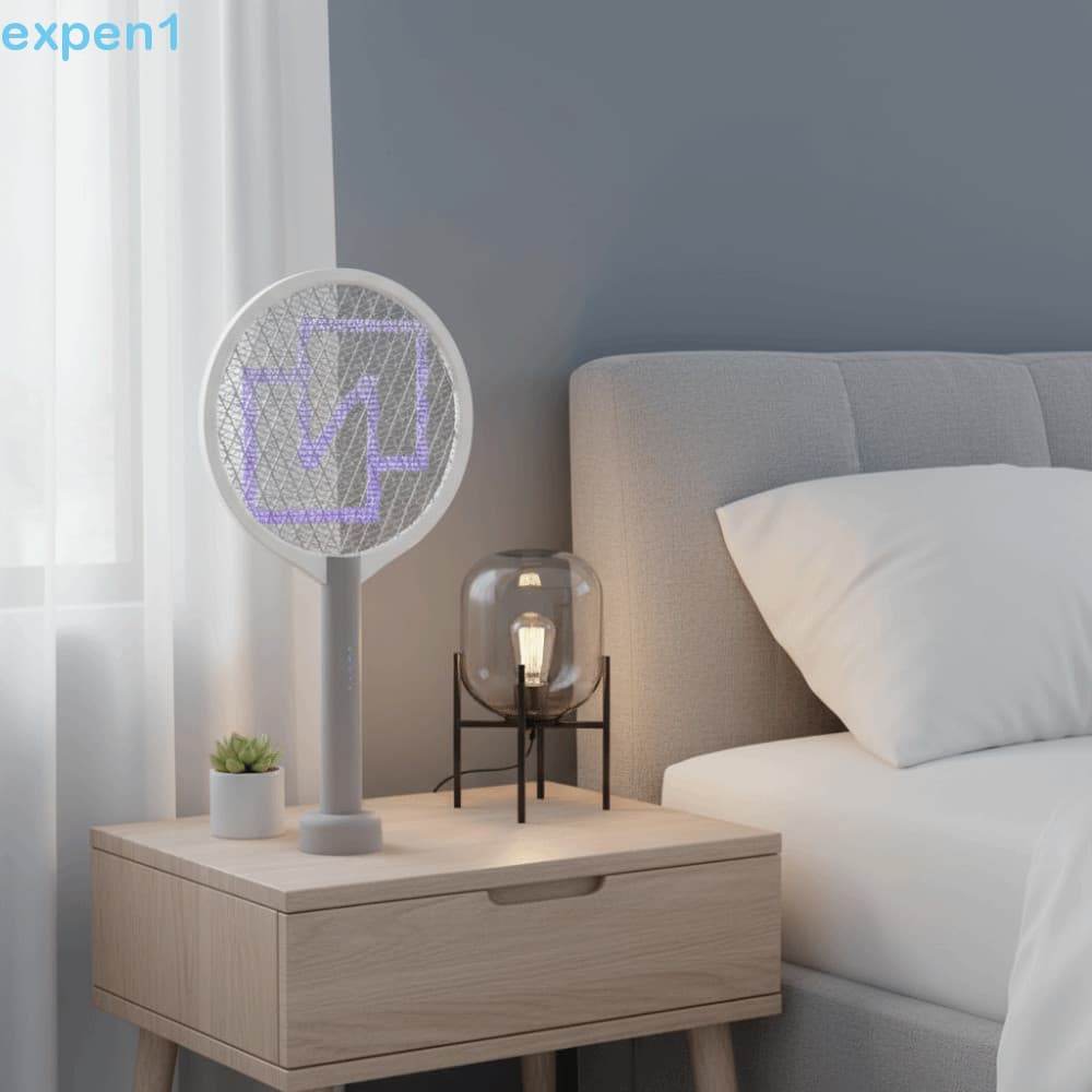 Armadilha Elétrica Para Moscas EXPEN , Mata-Mosquitos Elétrico Recarregável Por Bateria De Longa Duração USB , Vertical