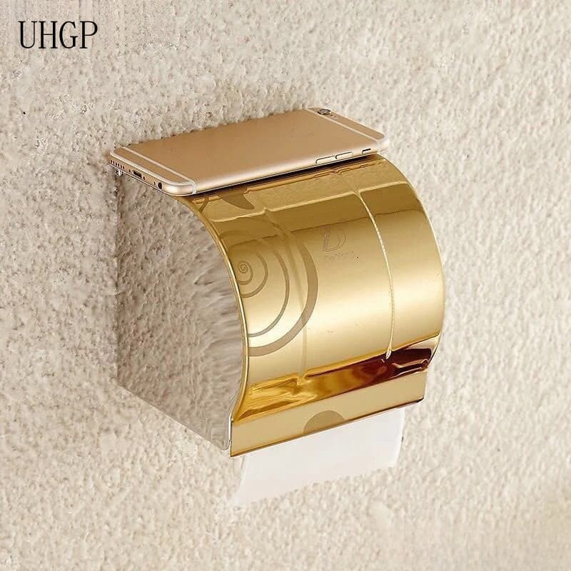 Papel de parede de aço inoxidável Bouti, rolo de toalha autoadesivo D6690