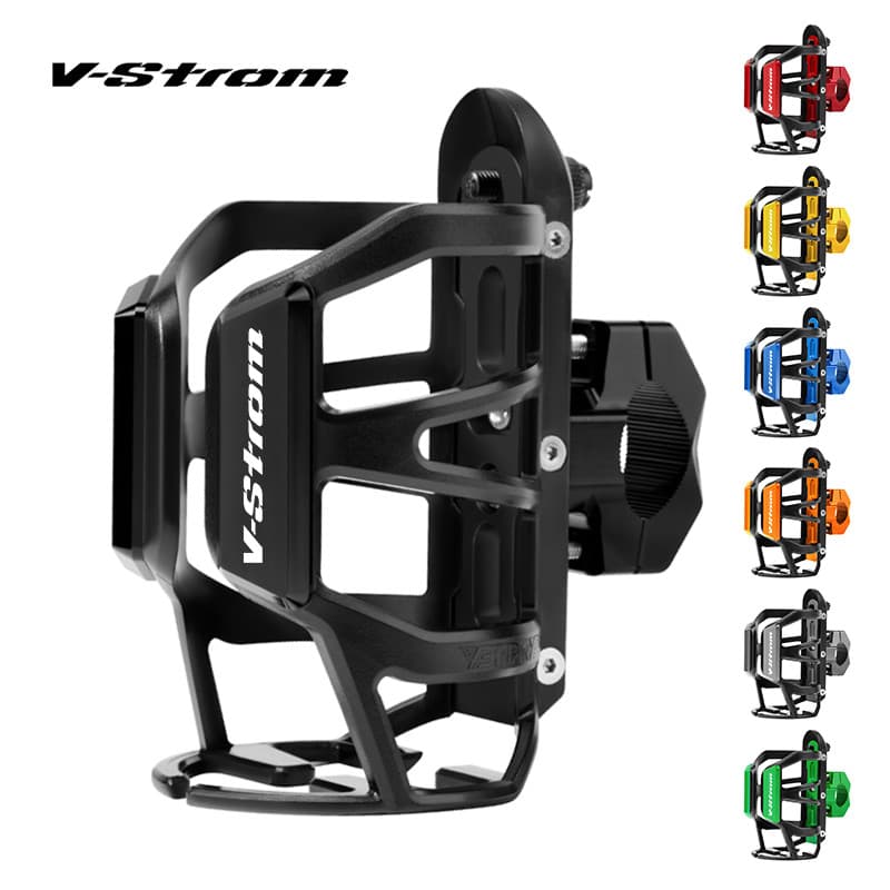 Gaiola Para Garrafa De Água E Bebidas De Motocicleta , Suporte Copo De Bebida Suzuki VSTROM 650 1000 1050 1050XT V-STROM
