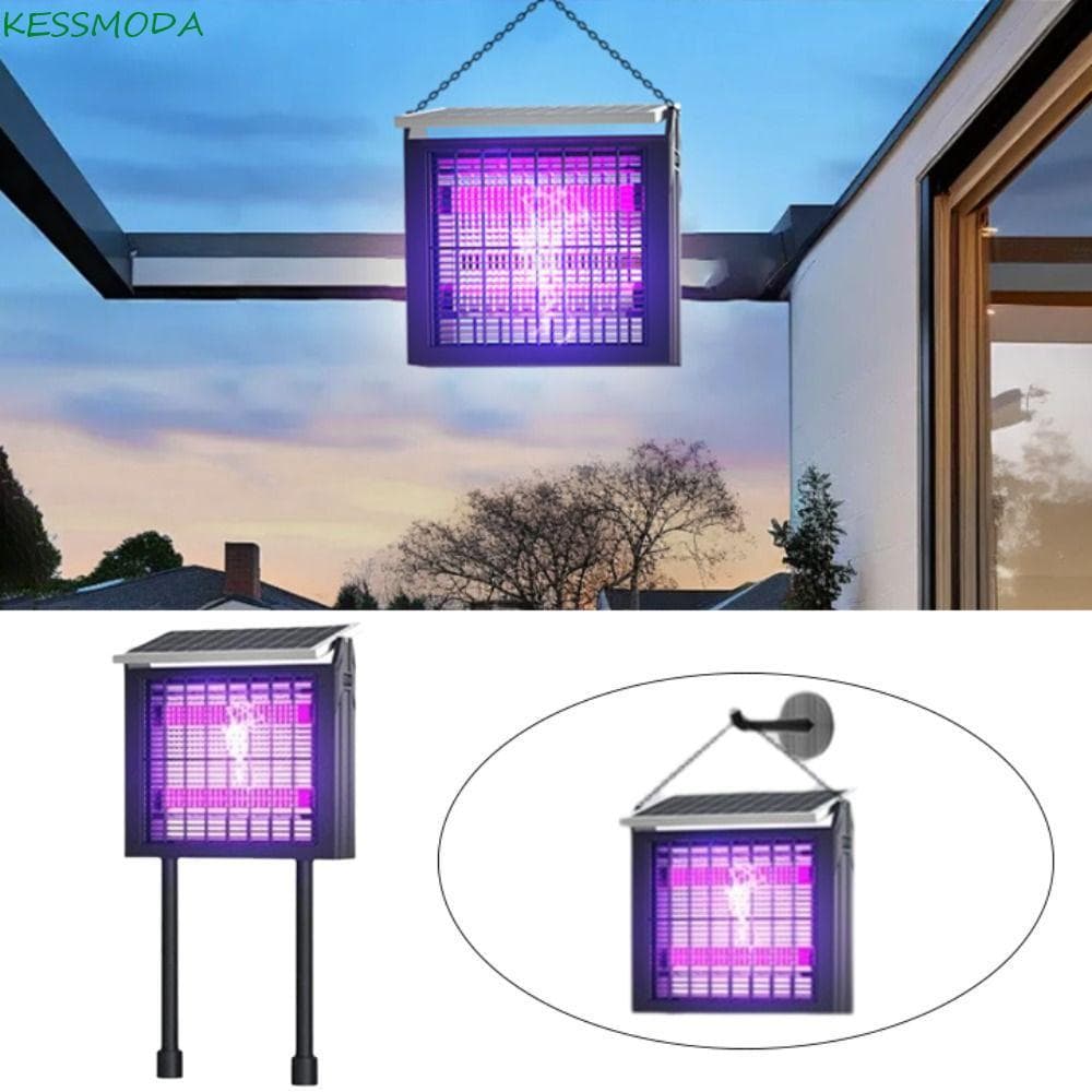 Lâmpada Plug-in Para Matar Mosquitos Kesselmanmoda , Solar À Prova D'água Com Luz UV , Armadilha Elétrica Moscas