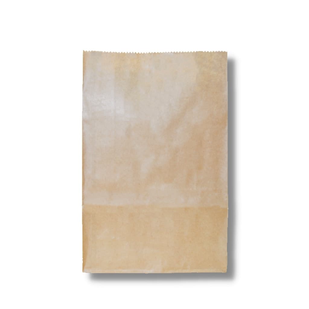 Saco Kraft SOS P 5kg 1000 Un 18x10x30cm Embalagem Delivery Padaria Papel