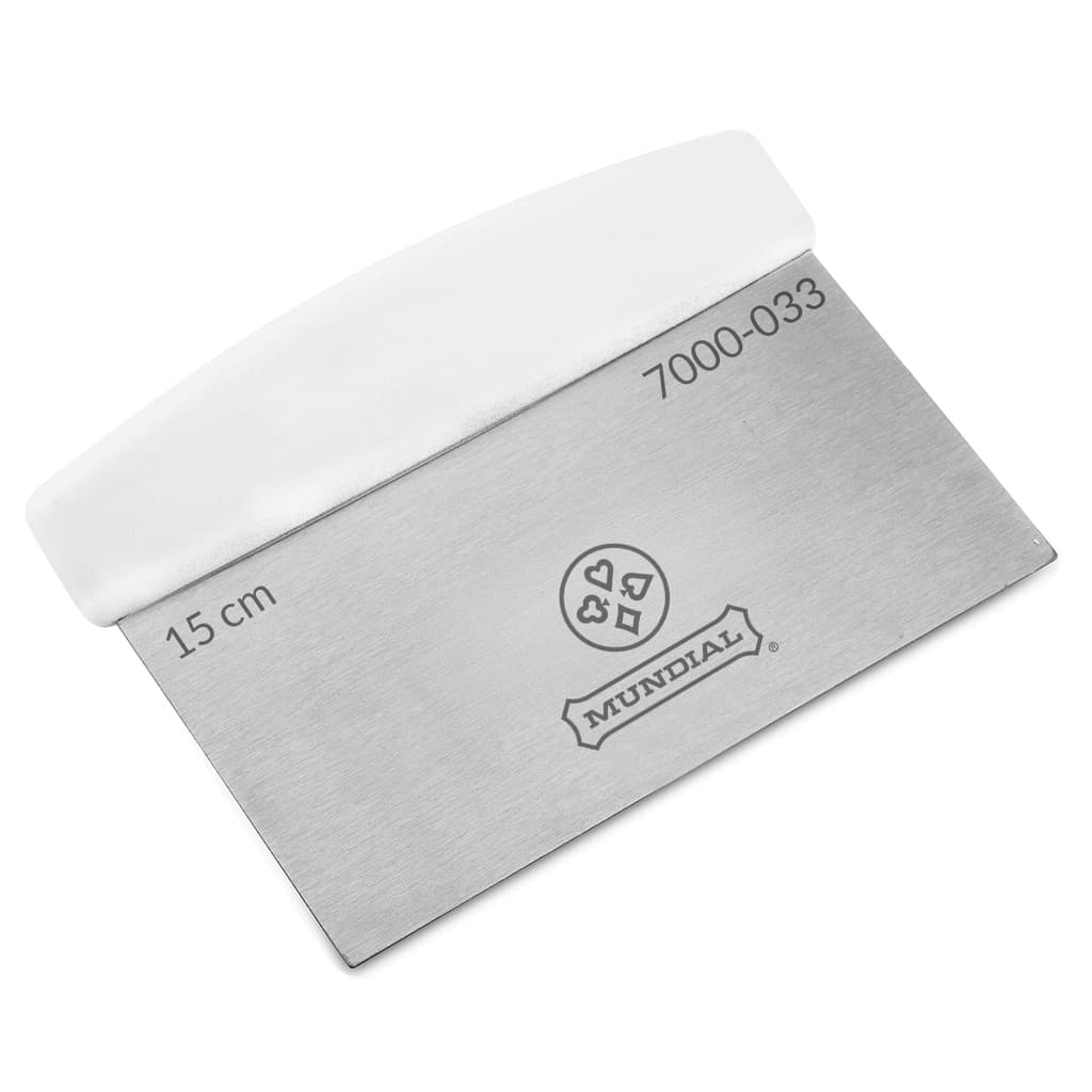 Raspador Chocolate Espátula 15cm Cortador de Bolo e Massa Confeiteiro inox Mundial