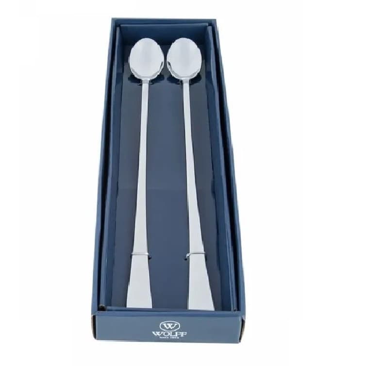 Jogo 2 Colheres Aço Inox Bailarina Oxford 30 cm