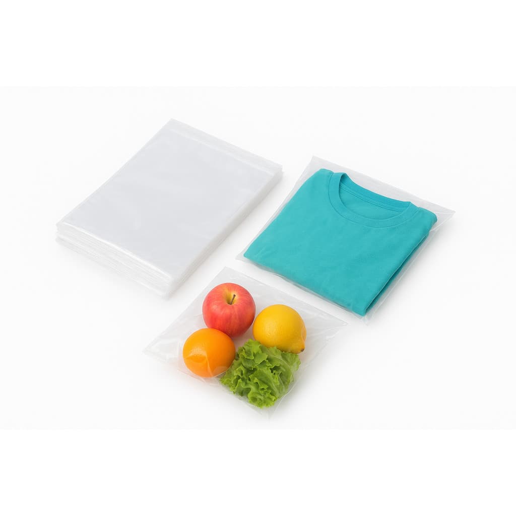 5 KG SACO PLÁSTICO PP 20X30 X 0,06 COM BRILHO TRANSPARENTE