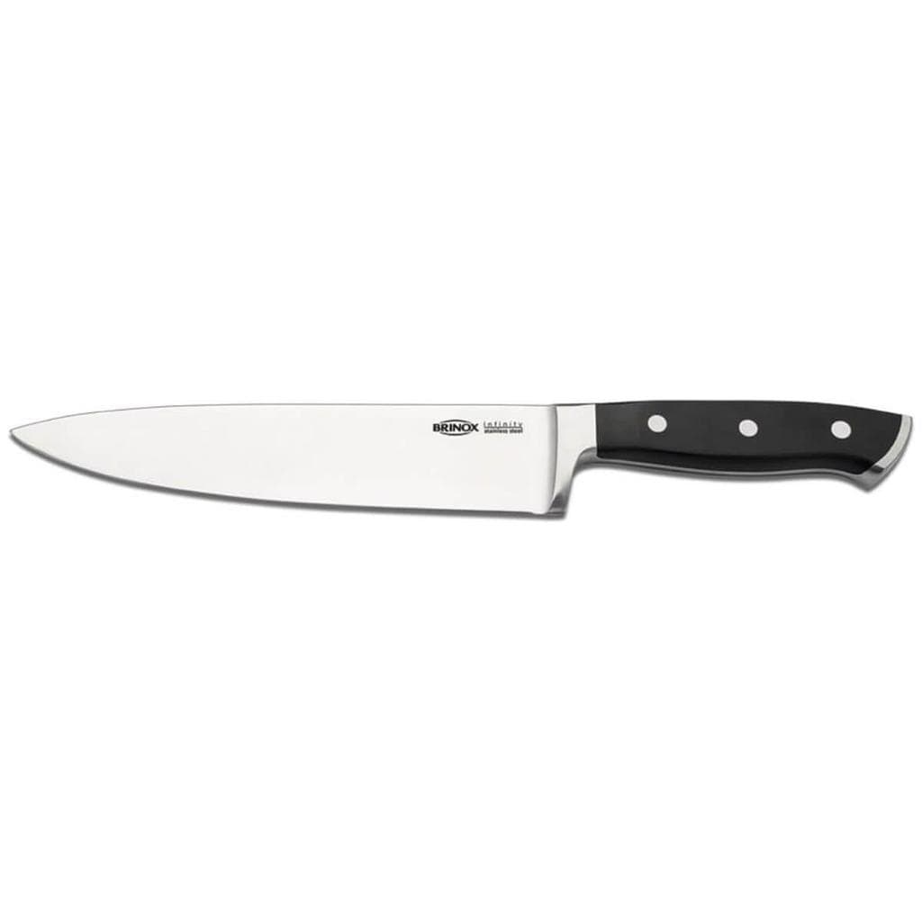 Faca Para Cozinha 8" Infinity Lâmina Inox Profissional Restaurante Chef Tempero