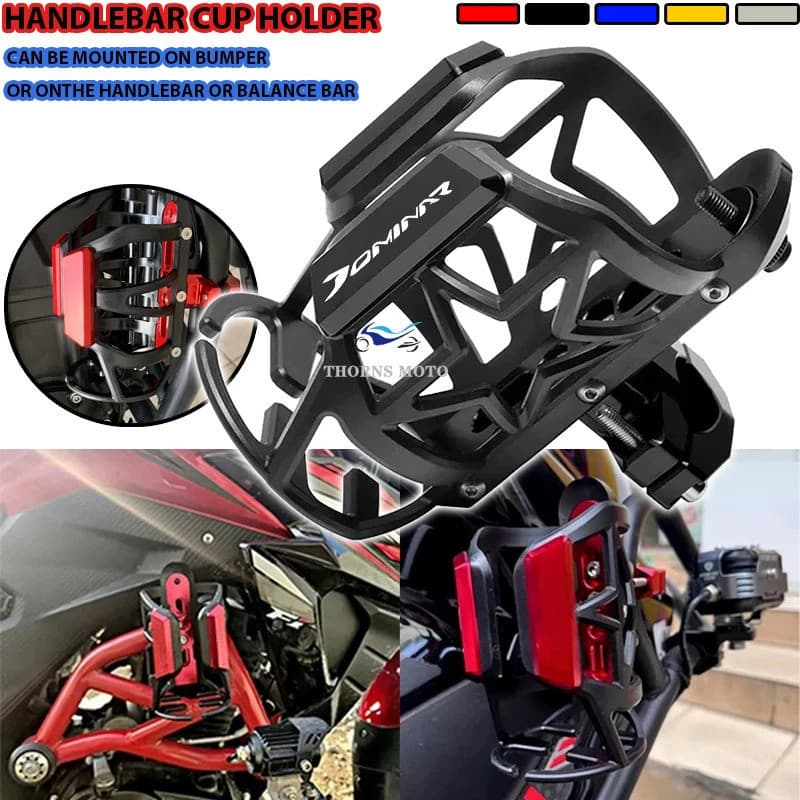 Acessórios CNC Para Motocicleta , Garrafa De Água Bebidas , Suporte De Copo Bajaj Dominar 400 Pulsar 2023-2026 2025 2024