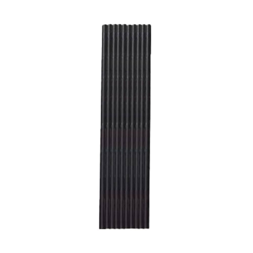 Canudo Papel Bello com 10 Preto