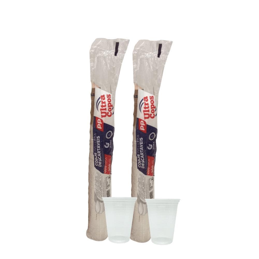 KIT COPO 300ML ULTRA TR PP C/100